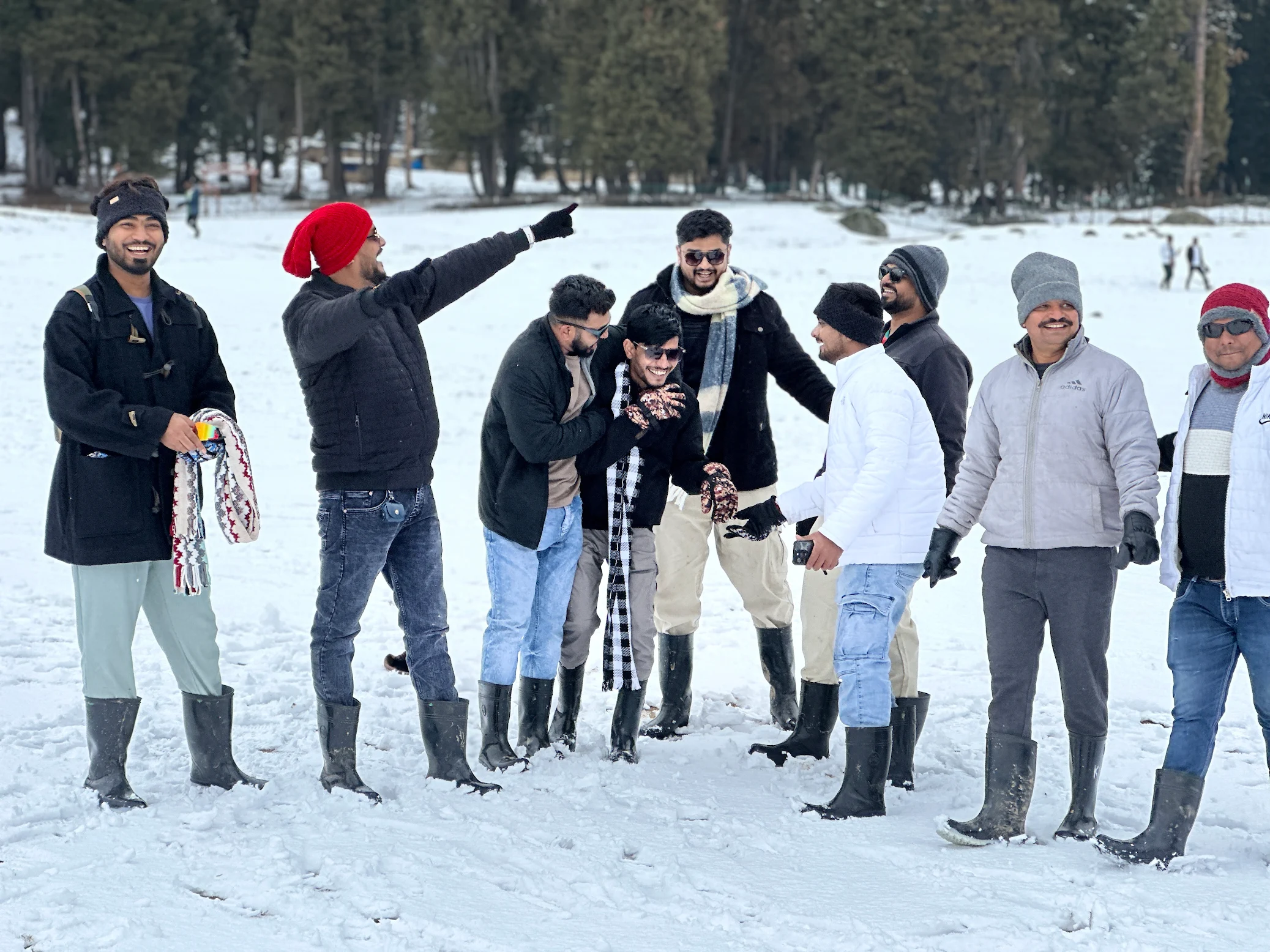 Shubham Gaikwad, India enjoying their luxury travel experience