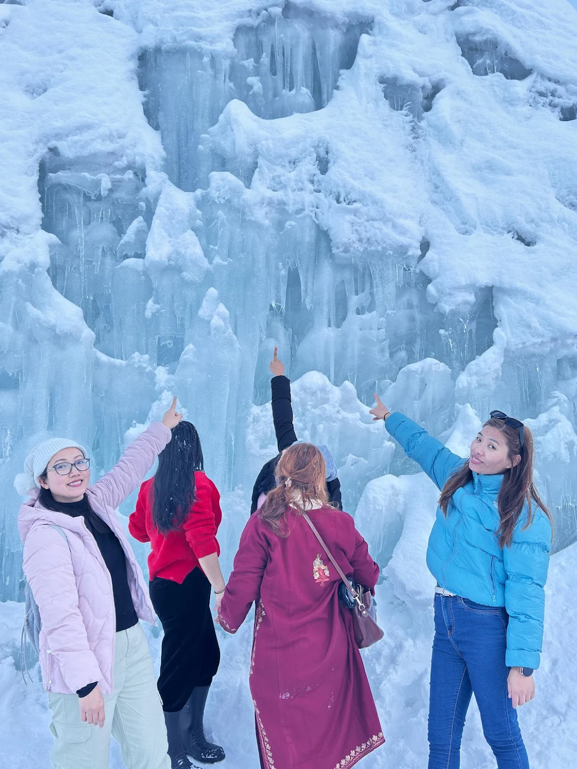 Chunia Tajum, Sikkim enjoying their luxury travel experience